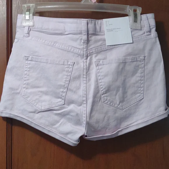 H&M bundle lot 3 booty shorts size 2 blue floral mauve pink floral yellow birds - Picture 9 of 14